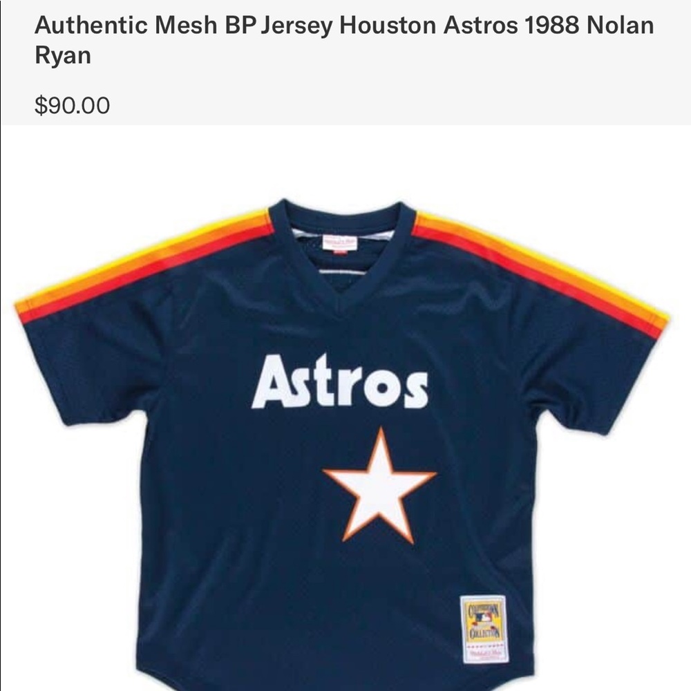 Houston Astros Half Zip up Jersey